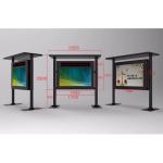 Digital Advertising Signs Outdoor LCD Digital Signage 2500cd/m2