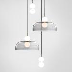 Glass Pendant Light Post-modern Pendant Lamp Bedside Living Room stairwell