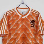 Red Old Football Jerseys Quick Dry White Sleeves Retro Soccer Jersey