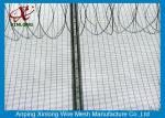 High Anti Corrosion Metal Security Fence Panels For School XLF-06