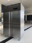 Four Door Stainless Steel Freezers 220V 32 Cubic Foot