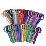 Colorful Dental Ortodoncia Braces Elastic Ligature Ties Sticks Elastomeric