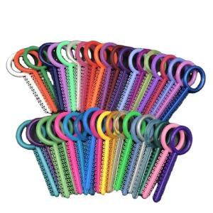 Quality Colorful Dental Ortodoncia Braces Elastic Ligature Ties Sticks Elastomeric wholesale