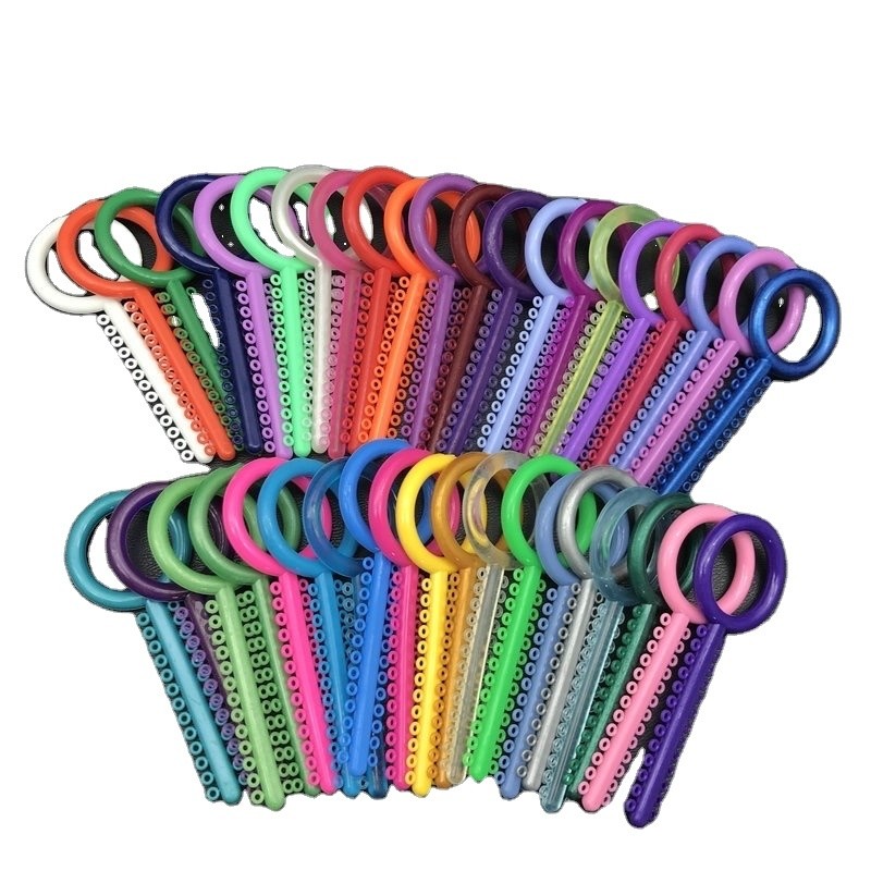 Dental Orthodontic Elastics Braces Power Chain For Teeth Straightening