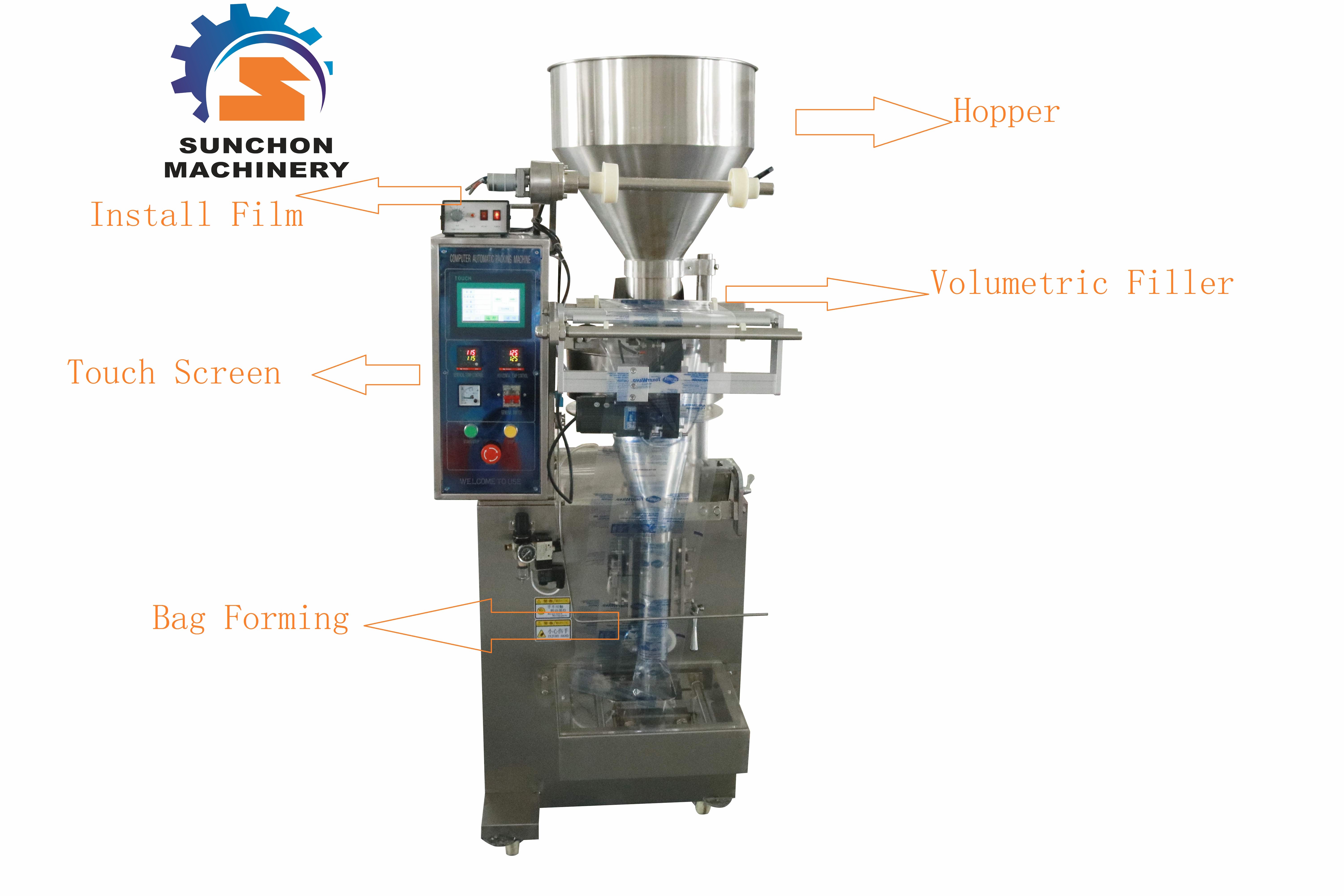 320MM Automatic Packing Machine For Sugar Instant Coffee Stick