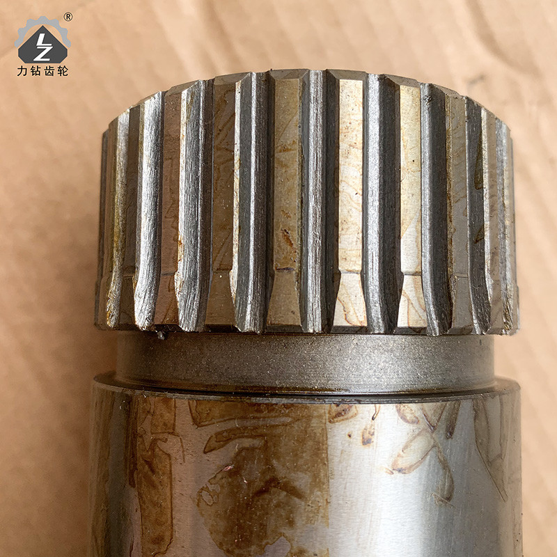 Hydraulic Pump Drive Swing Pinion Shaft 12 Teeth 28 Keys YC135 Excavator