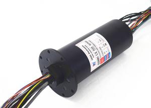 Quality 100M Gigabit Ethernet Slip Rings EM EG Multi Channel Flage Fix Low Fluctuation wholesale
