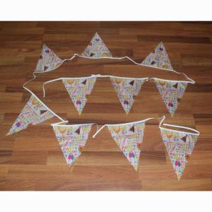 Quality Party Triangle Flag Bunting &quot;The Party Is Here&quot; wholesale