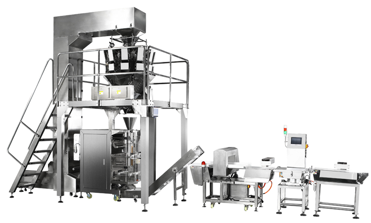 Automatic Four Sealing VFFS Packing Machine for Chocolate Dry Food