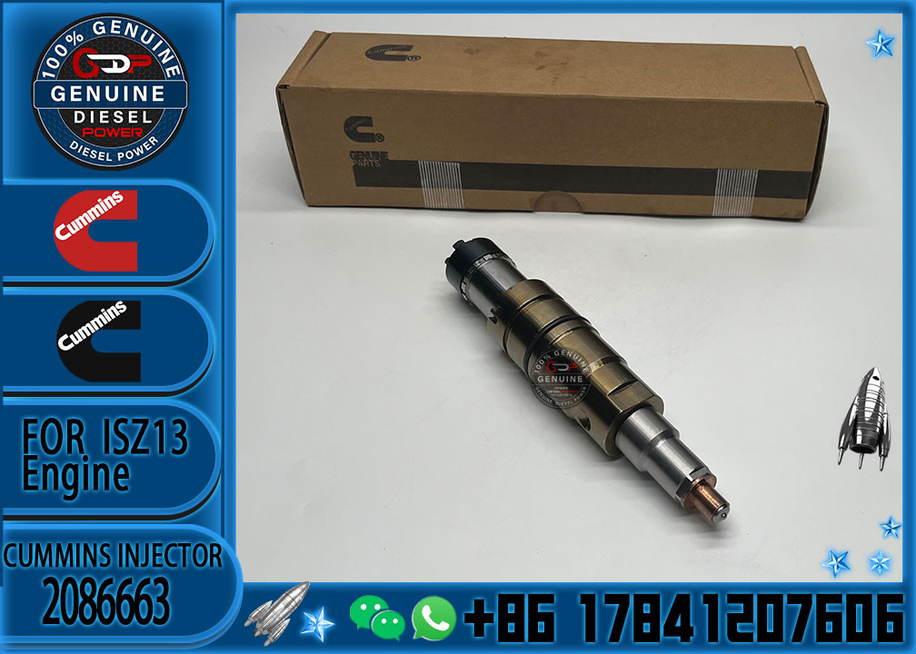 Fuel Injector Assembly 2872544 2086663 2057401 2872405 203183 Common Rail Injector