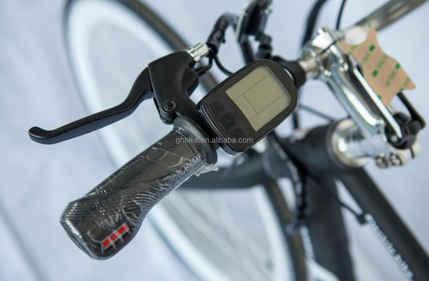 City 700C 25KM/H CE 36V 8AH Lithium Battery OEM Customized 250W Europe City Single Speed Adult Men Electric Hidden Battery Bicycle