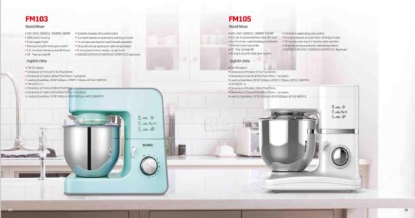 Rotary switch Bowl-lift design stainless steel Skid-resistant feet Stand Mixer