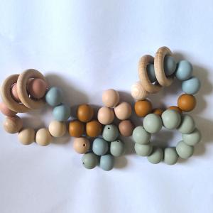 Quality Safe Baby 19mm Silicone Beads FDA Silicone Necklace Beads Food Grade wholesale