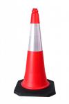 750mm Economy Traffic Cone Highwayman Reflective Safety Cone