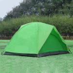 3 to 4 Person One Door Double Layer Waterproof Outdoor Folding Tent with a Free
