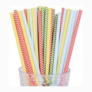 Quality Environmental Friendly Paper Biodegradable Straws For Cocktail Drinking wholesale