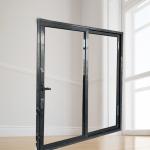 Aesthetic Slim Aluminium Doors Aluminium High Durability Double Glazed Patio