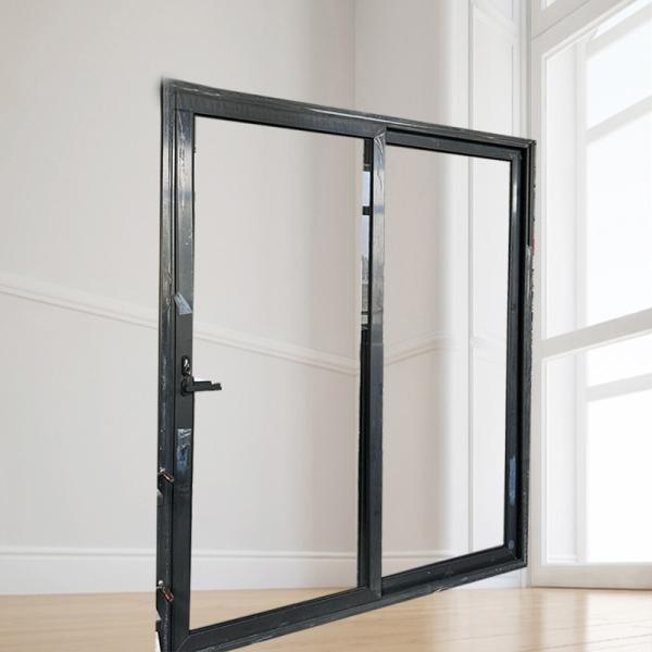 Aesthetic Slim Aluminium Doors Aluminium High Durability Double Glazed Patio