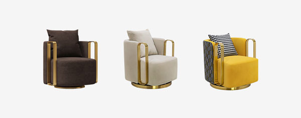 Leather Single Seater Armchair White Accent Apartment Villa Hotel Living Room