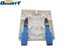 86*86*23mm SC UPC Fiber Termination Box For FTTH