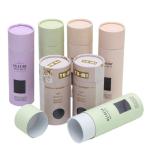 OEM Cosmetic Paper Tube with Window for Bath Salt Packaging Personal Care Paper