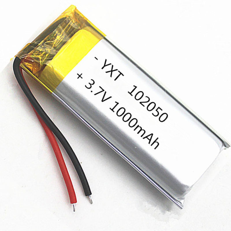 Custom PL102050 1000mAh 3.7 V Lithium Ion Polymer Battery for sale