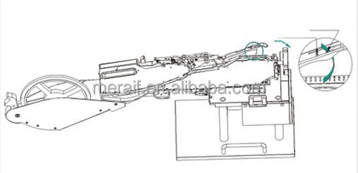 OEM juki cf56mm feeder smt feeder for pick and place machine