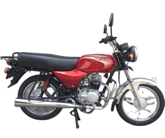 Chinese gas oem super cheap spare parts motorbike red Bajaj street food bike