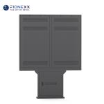 55 Inch Outdoor Drive Thru Digital Signage Waterproof Dual Screen Drive Thru