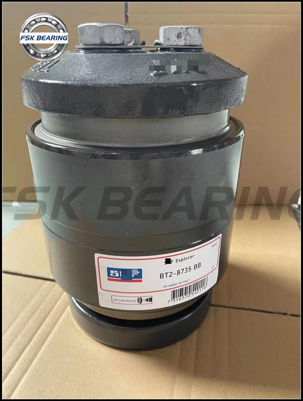 Precision 5 1/2 x 10 D Class Sealed Railway Bearing for PGC and Wagons ID 131.75mm OD 207.963mm