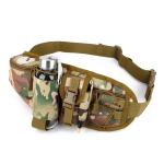 OUTDOOR MULTI-PURPOSE SPORTS WAIST PACK MEN'S ANTI-SPLASH TACTICAL CAMOUFLAGE