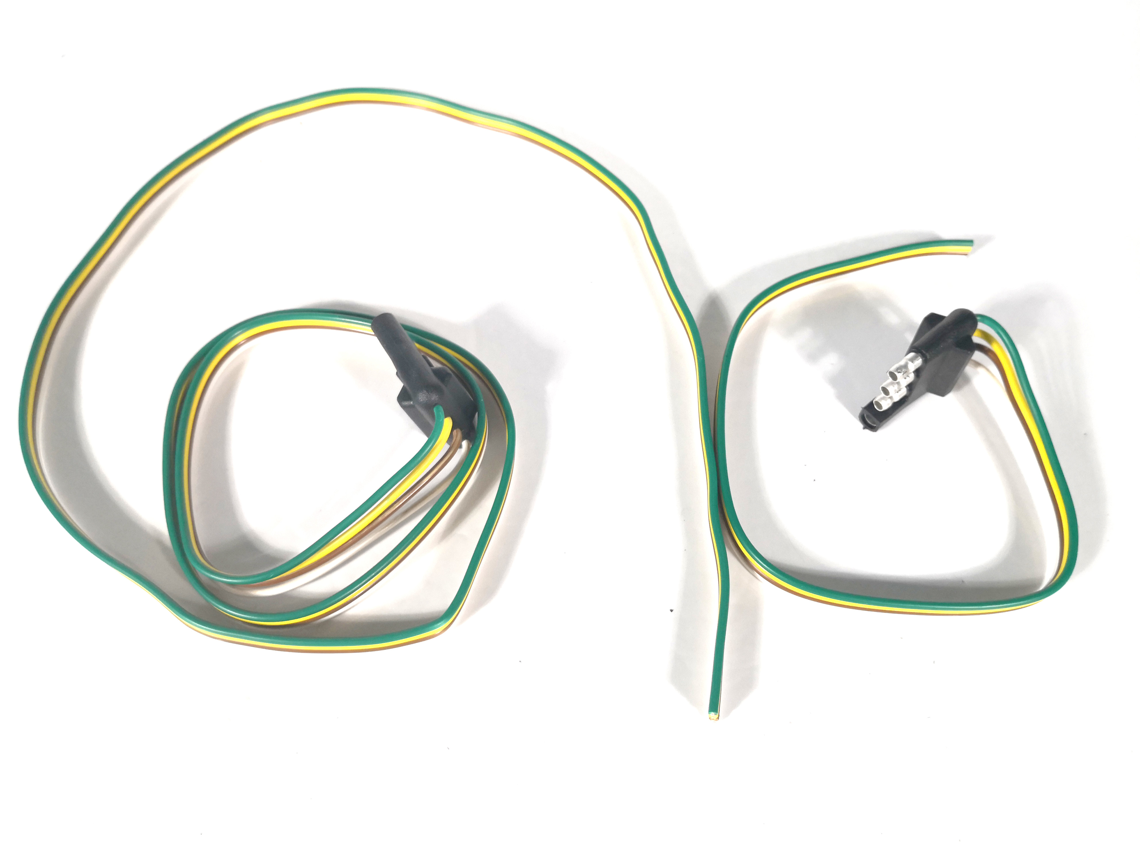 1.9m 2.7m 3.6m Truck Trailer Cable Coiled High Strength PVC Material