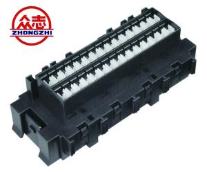 Quality PA 30 Ways Modular Automotive Fuse Panel Box 125*50mm wholesale