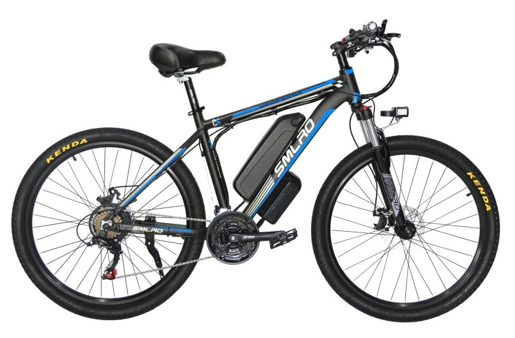 1000 Watt 26 Inch Electric Mountain Bike Brushlessgeared 13AH