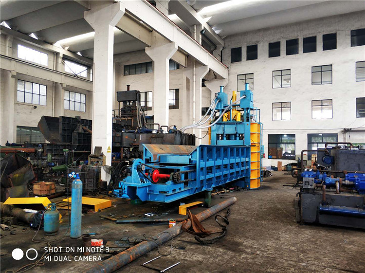 Light Structure Thin Iron Scrap Metal Cutting Machine