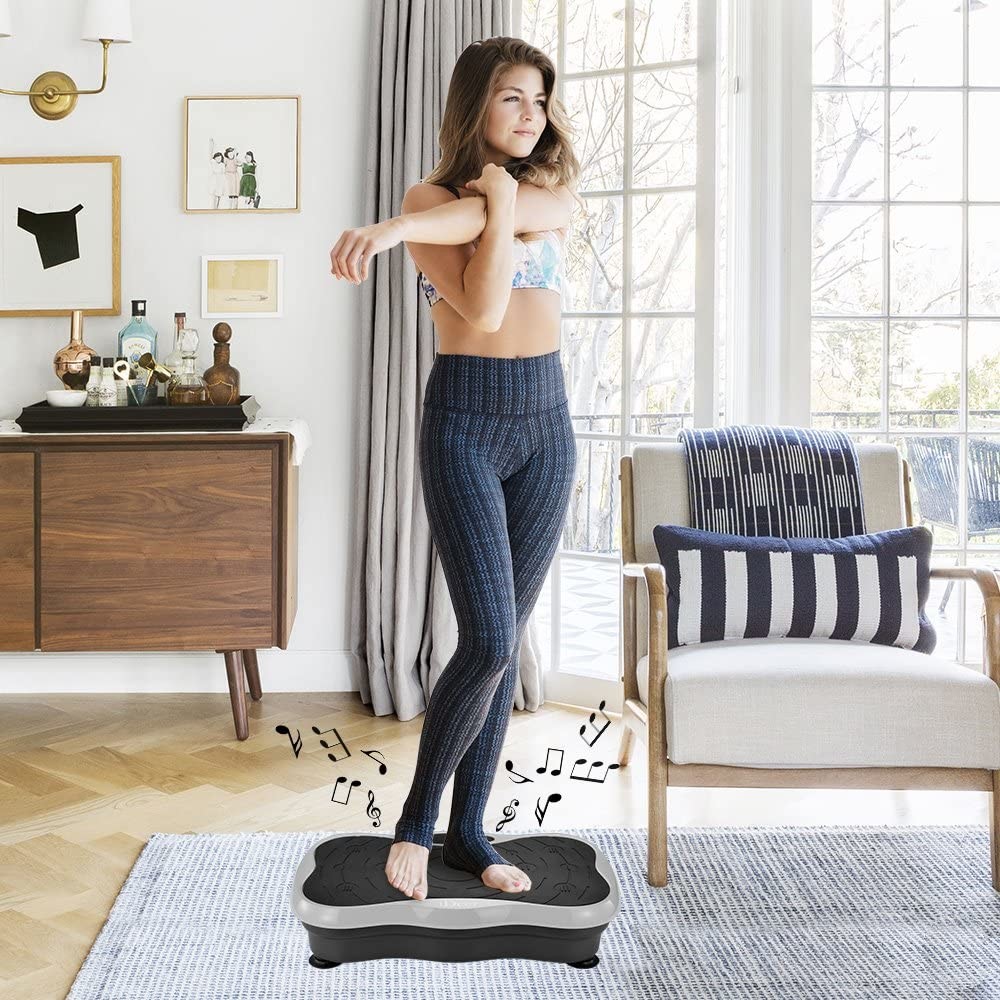 Body Building 99 Levels Fitness Vibration Plates Remote Control FCC approved