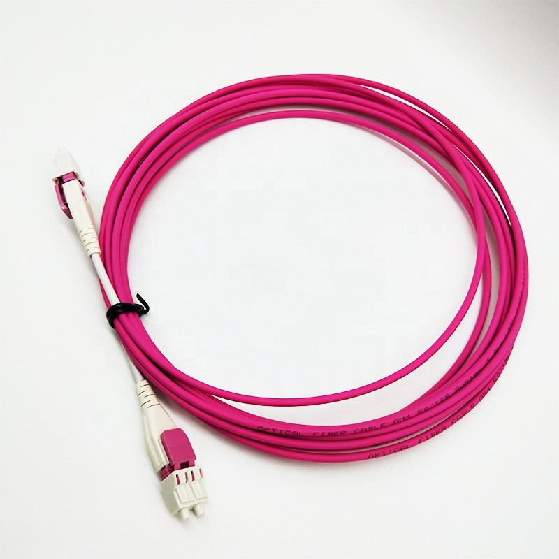 High quality LC Uniboot Patch cord Optic Fiber Cable OM3 OM4 LC/UPC-LC/UPC Duplex 2.0mm Suncall LC connector