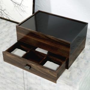 Quality Piano Lacquered Wooden Jewelry Storage Box With Drawers OEM ODM wholesale