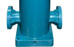PPH 2 Size 2 Inch Flanged Inlet/Outlet Polypropylene Bag Filter Housing for