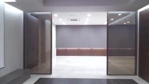Quality 8mm Aluminum Frame Sliding Glass Doors Finished Surface For Villa wholesale