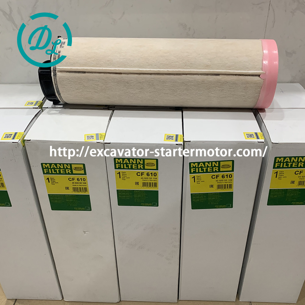 CF610 Excavator Secondary Safety Element MANN Filter Compressor