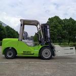 1150mm Fork Length 4 Ton 4-Wheel Telehandler Forklifts for Off Road and Rough