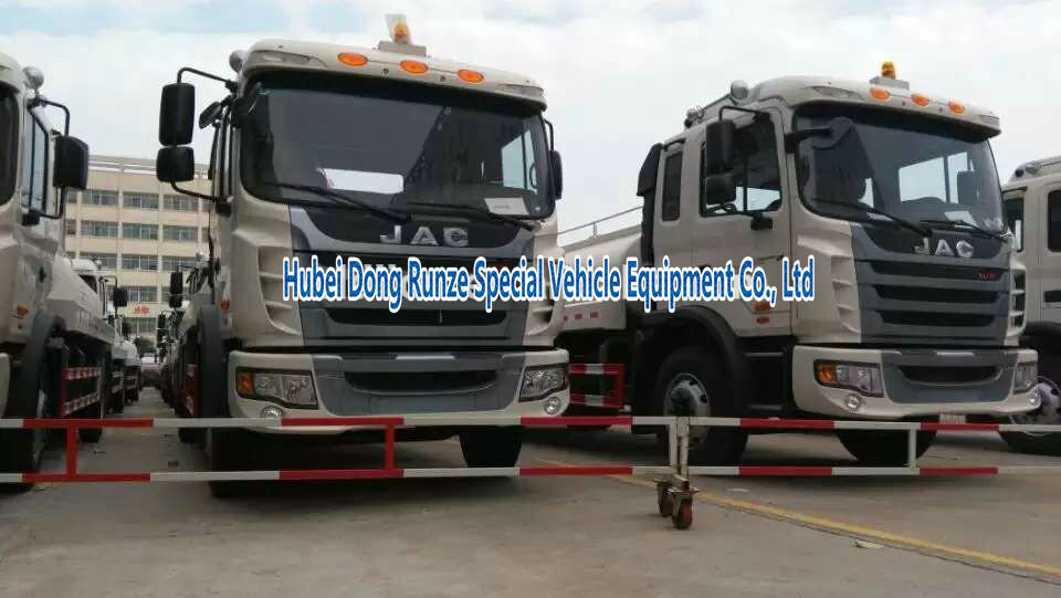 JAC 4X2 Water Transport Liquid Tank Truck With HONDA Water Pump 10m3