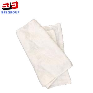 Quality 35-55cm 50kg/Bale White Cotton Shop Towels wholesale