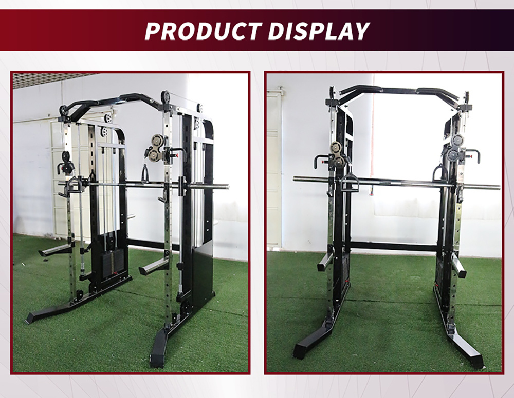 Multifunctional Training Device Certified Strength Bodybuilding Multifunctional Life Fitness Home Gym Fitness Equipment Smith Machine