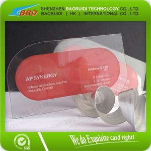Quality Clear Transparent Name Business Card wholesale