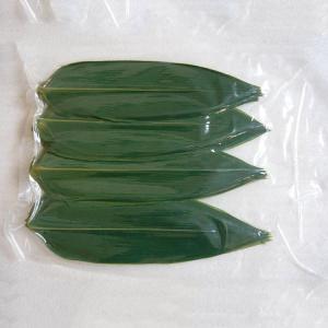 Quality Sushi Decoration Sashimi Fresh Bamboo Leaves Zongye 7.5cm wholesale