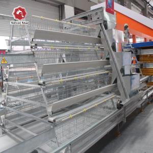 Quality Hot Dipped Galvanized Battery System Of Poultry Farming 43*41 Cm wholesale