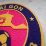 Football Club Custom Clothing Patches Heat Transfer Tatami Flocking Smooth