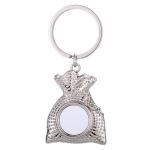 Sublimation Christmas Gift Bag Key Chain Pendant Sublimation Keyring